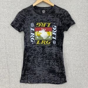 LRG Tee Shirt Youth Large Black Lifted Research Group Short Sleeve Unisex Tee
